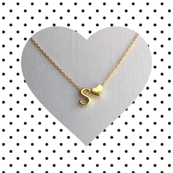 Jewelry - Letter S Initial Necklace Jewelry - Letter S Initial Necklace